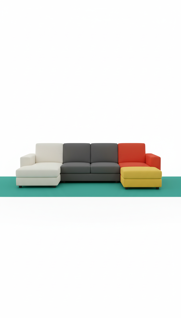 Solid Wood Modular Coffee Table